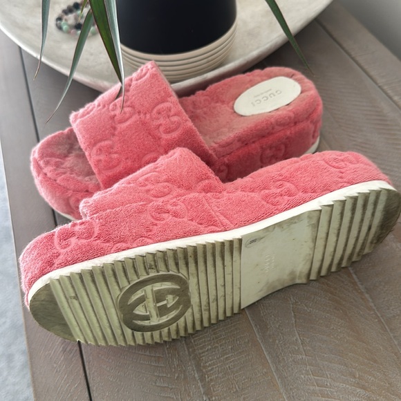 Gucci platform slide sandals - Picture 3 of 3
